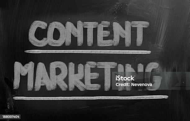 O Conteúdo De Marketing Conceito - Fotografias de stock e mais imagens de Artigo Escrito - Artigo Escrito, Atualização - Comunicação, Blogar