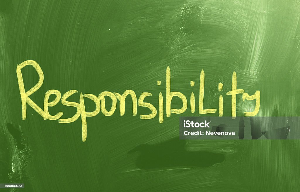 Verantwortung Konzept - Lizenzfrei Chance Stock-Foto