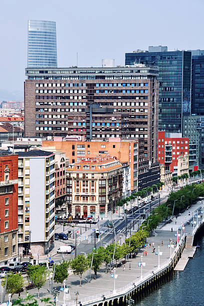 istock Aerial view of Bilbao, Spain 188007474