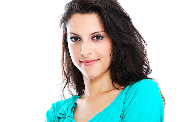 istock Young woman close up 188011528