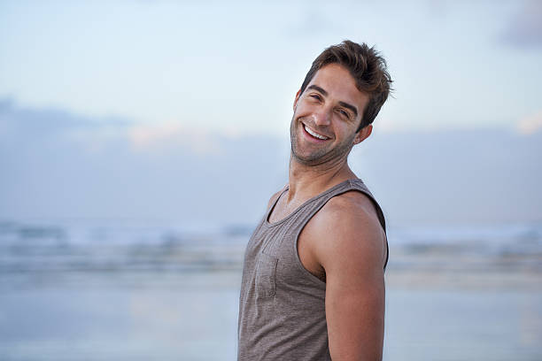 istock Clearing my mind beside the sea 188011863