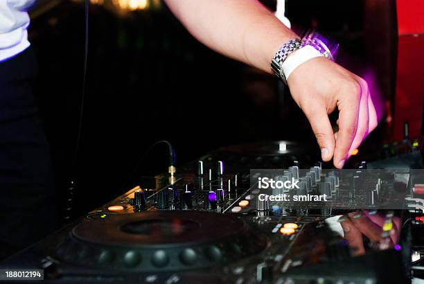 Dj Decks Stock Photo - Download Image Now - Circle, Nightlife, Club DJ