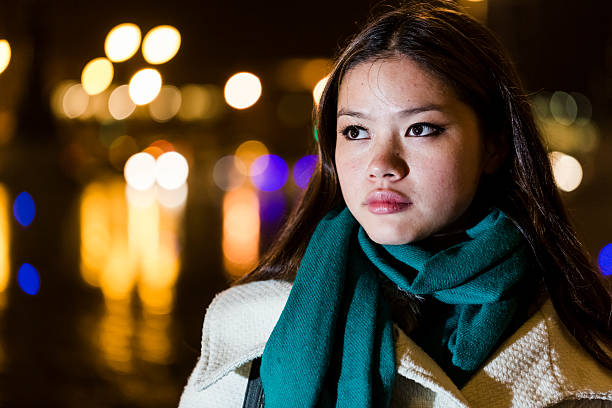 istock Chinese woman outdoor 188012525