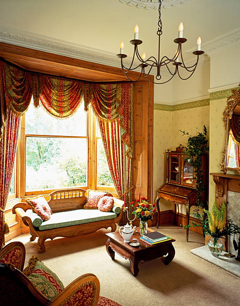 istock Beautifully decorated living room 188012665