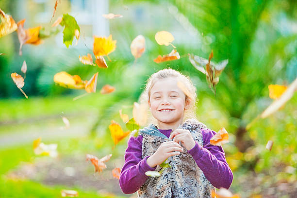 istock Child having fun in a London`s park 188014900