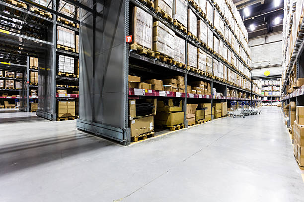 istock Large furniture warehouse 188018668