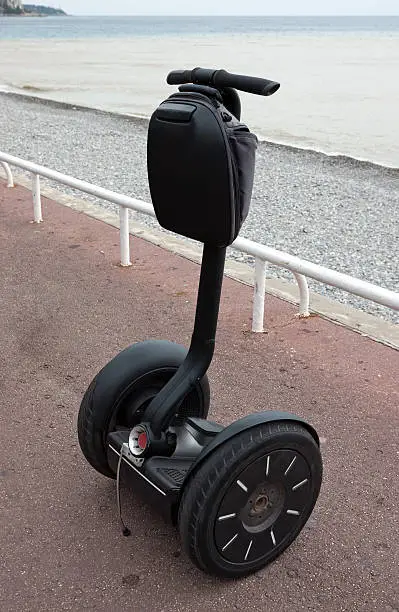 Rental of Segway PT. The Segway PT is a two-wheeled, self-balancing, battery-powered electric vehicle.