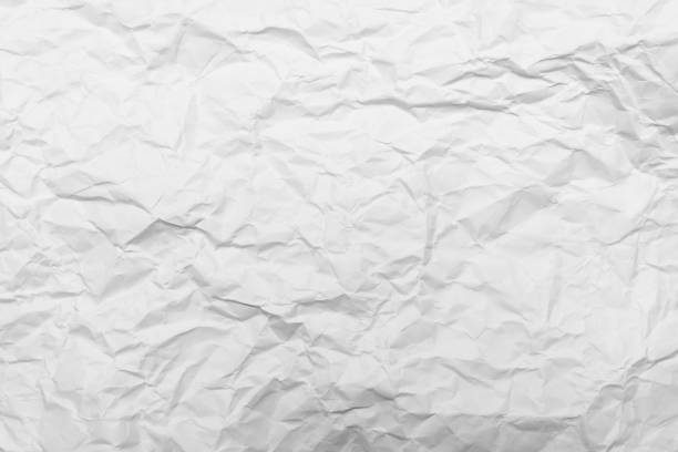 istock White Paper Texture background. Crumpled white paper abstract shape background with space paper recycle for text 1880198560