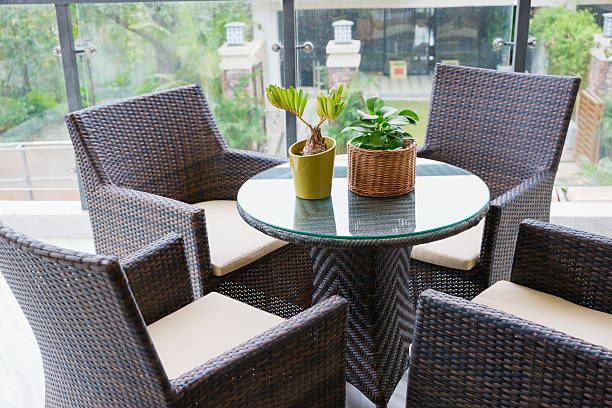 istock chair and table outdoor 188021108