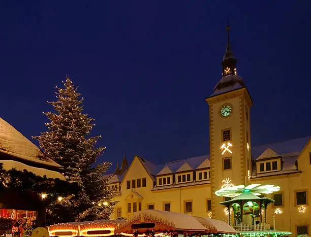 Freiberg in Germany, christmas market