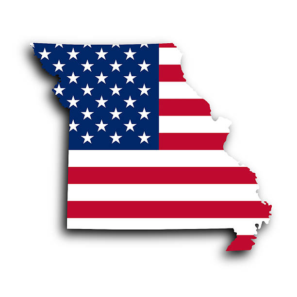 istock Map of Missouri 188025303