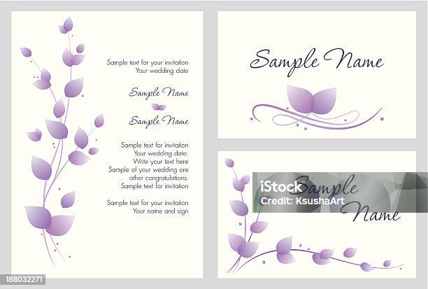 結婚式の招待状 - 結婚式の招待状のベクターアート素材や画像を多数ご用意 - 結婚式の招待状, 紫, Thank You