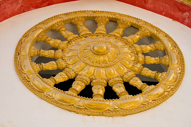 istock Art Thai Style Temple, Maha Chedi Chaimongkol, Thailand 188037816