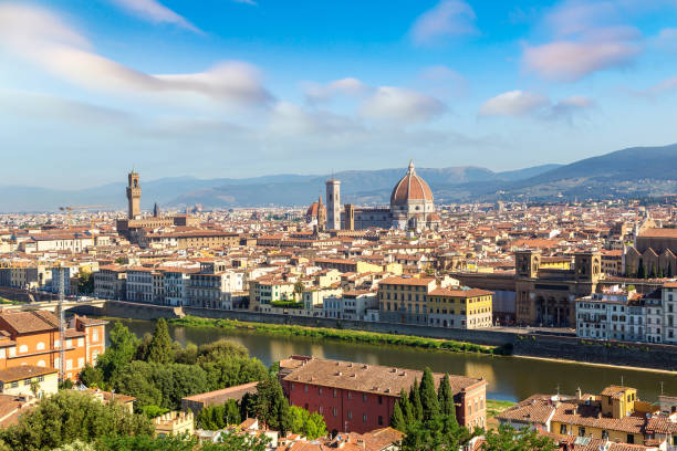 istock Panoramic view of Florence 1880436890