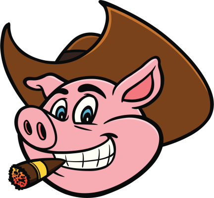 Pig With Cigar