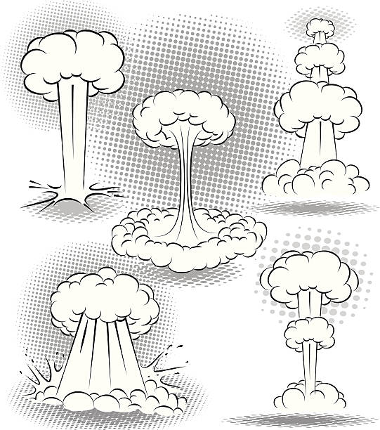 125 Cartoon Of Mushroom Cloud Illustrations & Clip Art - iStock