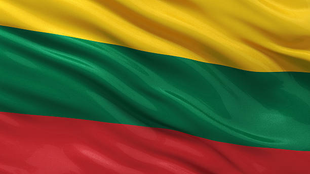 istock Flag of Lithuania 188049411