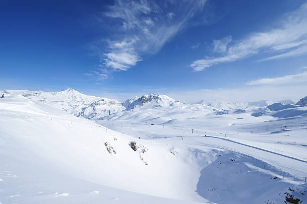 istock Mountains with snow in winter 188051311