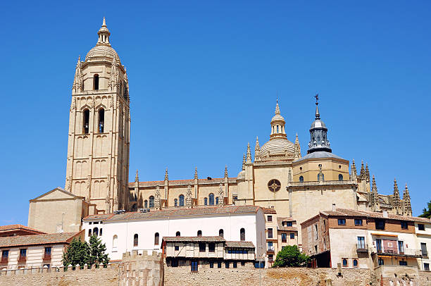istock Cathedral of Segovia, Spain 188051671