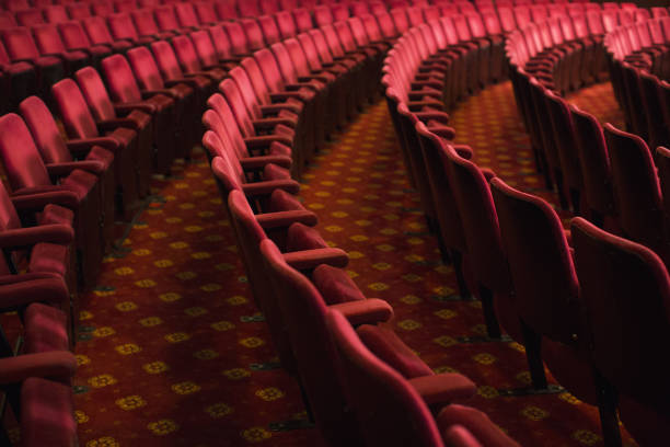 istock Seats in empty theater auditorium 188051872