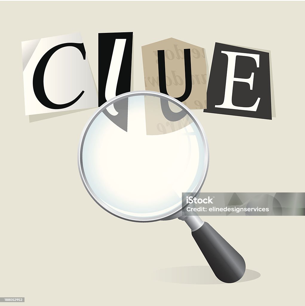 Clues Inmages Searching For Clues Stock Illustration - Download Image Now - Forensic ...