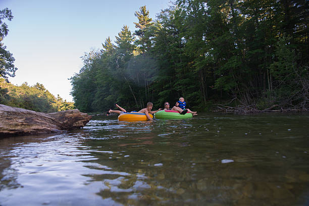 istock Family Tubing 188054743