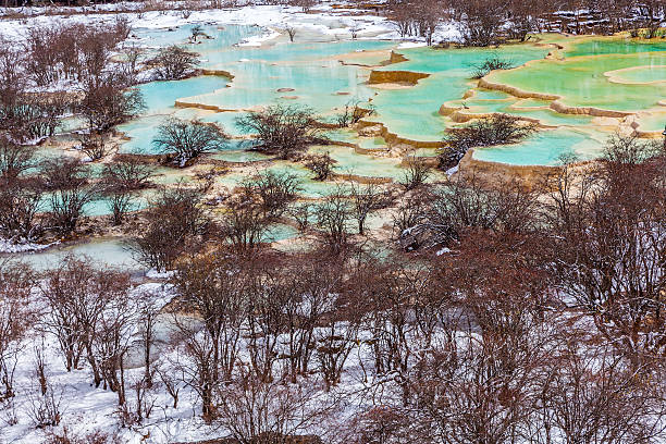 istock Beautiful Clear Water in Huanglong 188054798