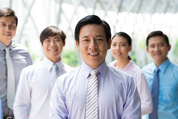 istock Leader of the company 188054878