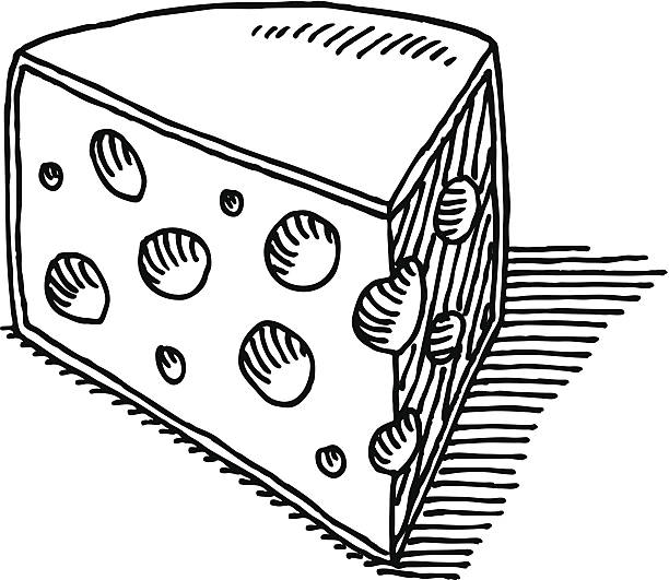 Blanco Y Negro De Queso Vectores Libres de Derechos - iStock Blanco Y Negro De Queso Vectores Libres de Derechos - iStock