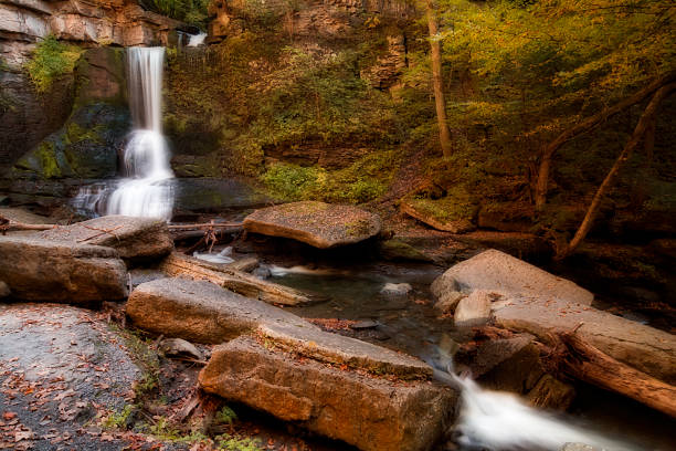 istock Beautiful Cow Sheds Waterfall 188062605