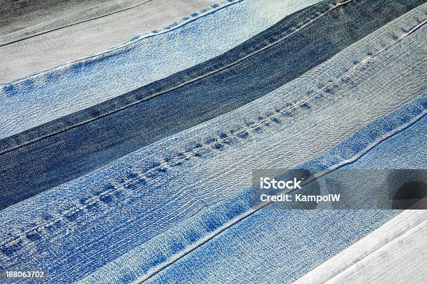 Jeans Denim Textur Stockfoto und mehr Bilder von Ausgefranst - Ausgefranst, Jeansstoff, Baumwolle