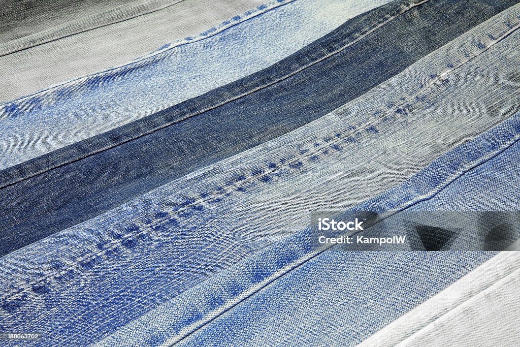 Tessuto Jeans denim. - Foto stock royalty-free di Denim