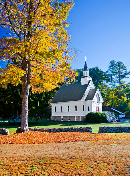 istock American white church 188065413