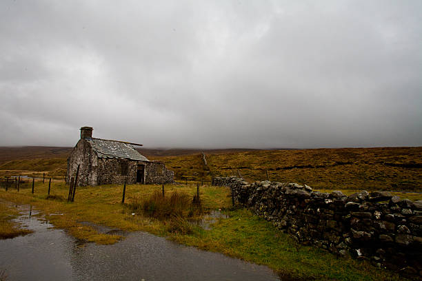 istock Stormy Derelict House 188069229