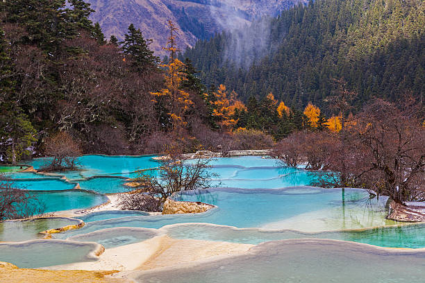 istock Beautiful Clear Water in Huanglong 188069242