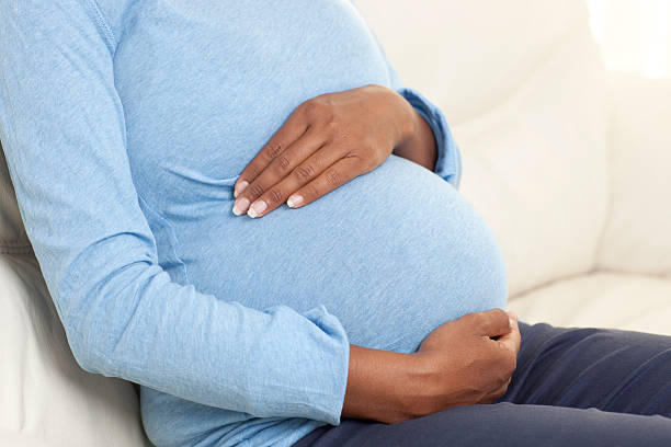 istock Unrecognizable pregnant woman. 188070464