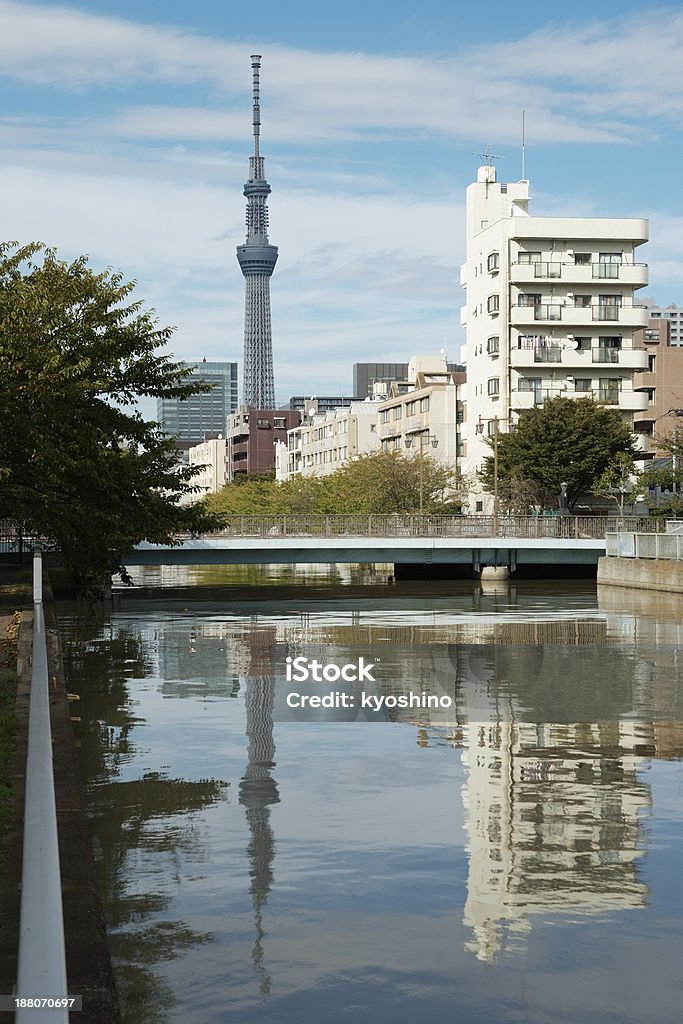 タワー-東京スカイツリー - アジア大陸のロイヤリティフリーストックフォト