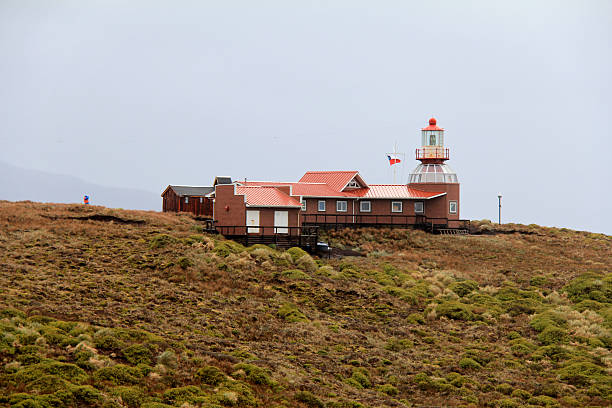 Faro Station, capo Corno - foto stock