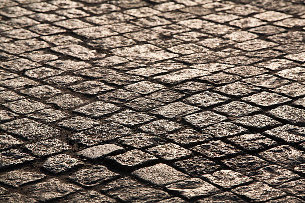 cobblestone stock photo