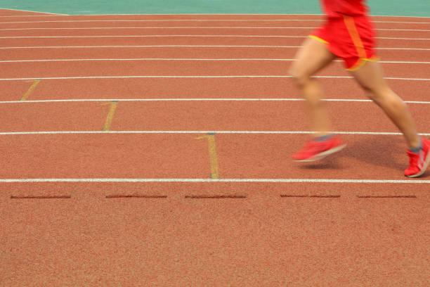 istock Long distance runners are running on the track 1880752054