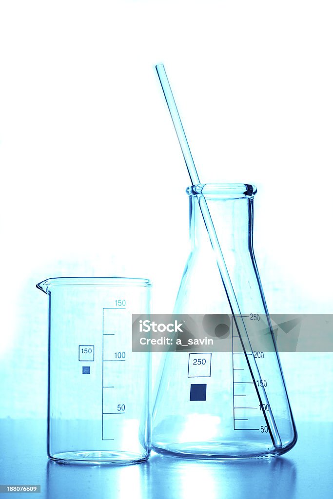 laboratory glassware Chemistry Stock Photo