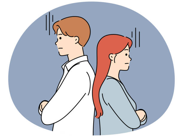 Avoid Interaction 370+ Conflict Avoidance Stock Illustrations, Royalty-Free Vector ...
