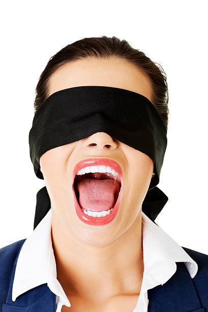 istock Attractive business woman with headband. 188083323