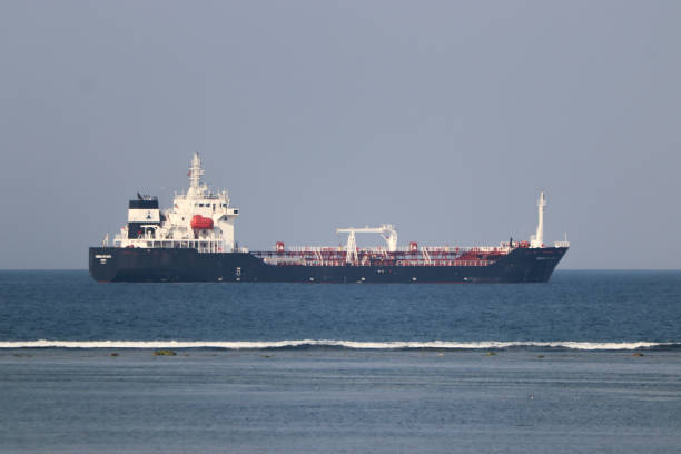 istock Cargo ship off the coast of Bali 1880896791