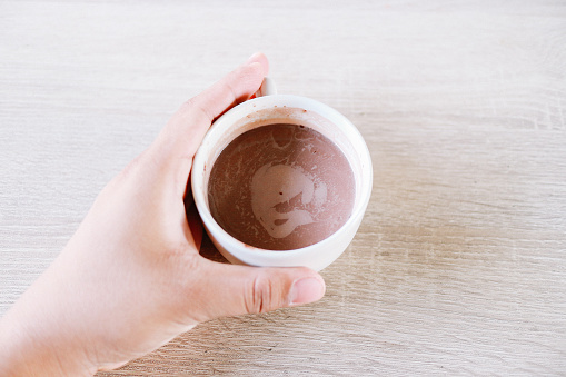 cup of cocoa in the morning