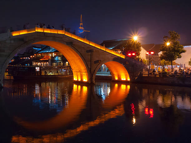 istock The old bridge at China 188100023