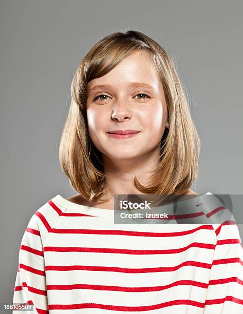 Happy Girl Stock Photo - Download Image Now - Girls, Teenage Girls, 10-11 Years