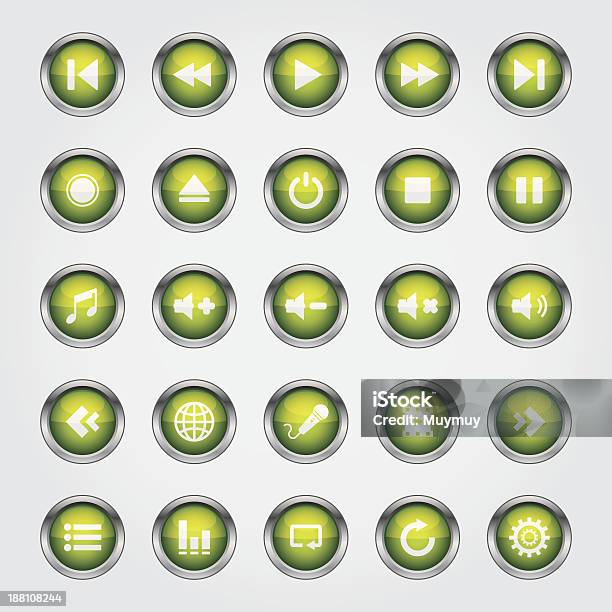 メディアのボタン緑色 - OKボタンのベクターアート素材や画像を多数ご用意 - OKボタン, アイコン, アイコンセット