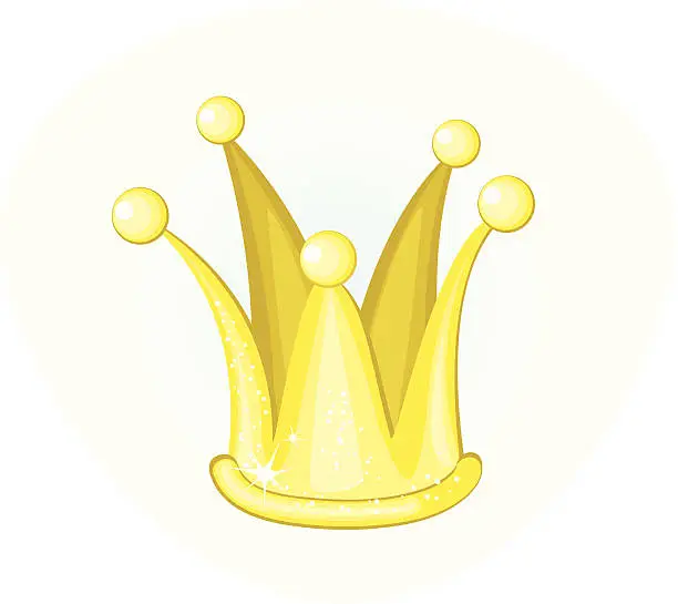 Vector illustration of Crown