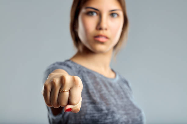 istock Empowerment spoken through focused fist gesture 1881109202